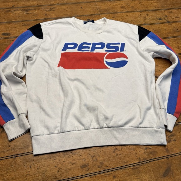 Pepsi Cola Retro Crewneck Sweatshirt Adult Medium - Picture 1 of 9